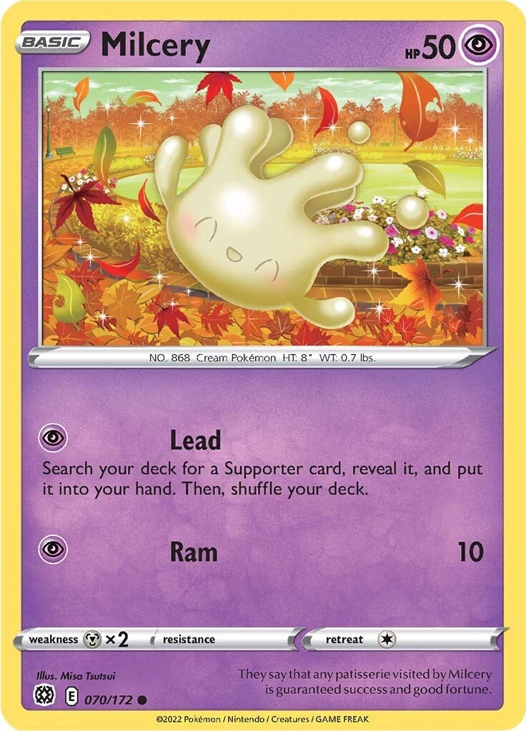 Image for Milcery (SWSH09: Brilliant Stars) (070/172) - Pokemon