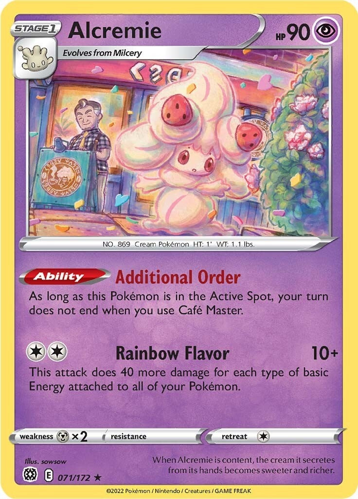 Image for Alcremie (SWSH09: Brilliant Stars) (071/172) - Pokemon