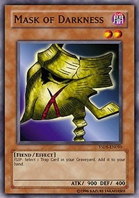 Image for Mask of Darkness (Starter Deck: Syrus Truesdale) (YSDS-EN010) - YuGiOh