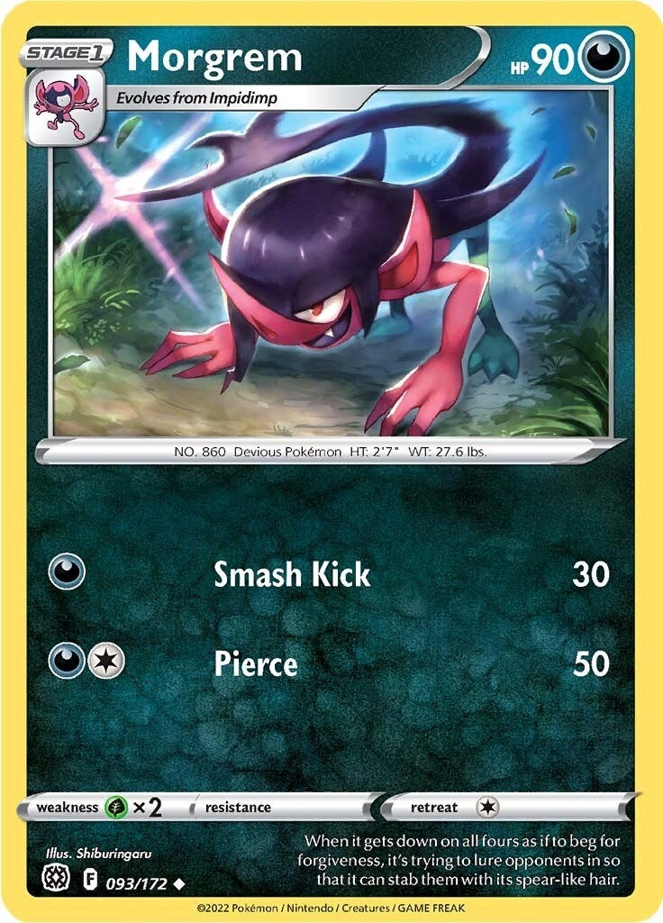 Image for Morgrem (SWSH09: Brilliant Stars) (093/172) - Pokemon