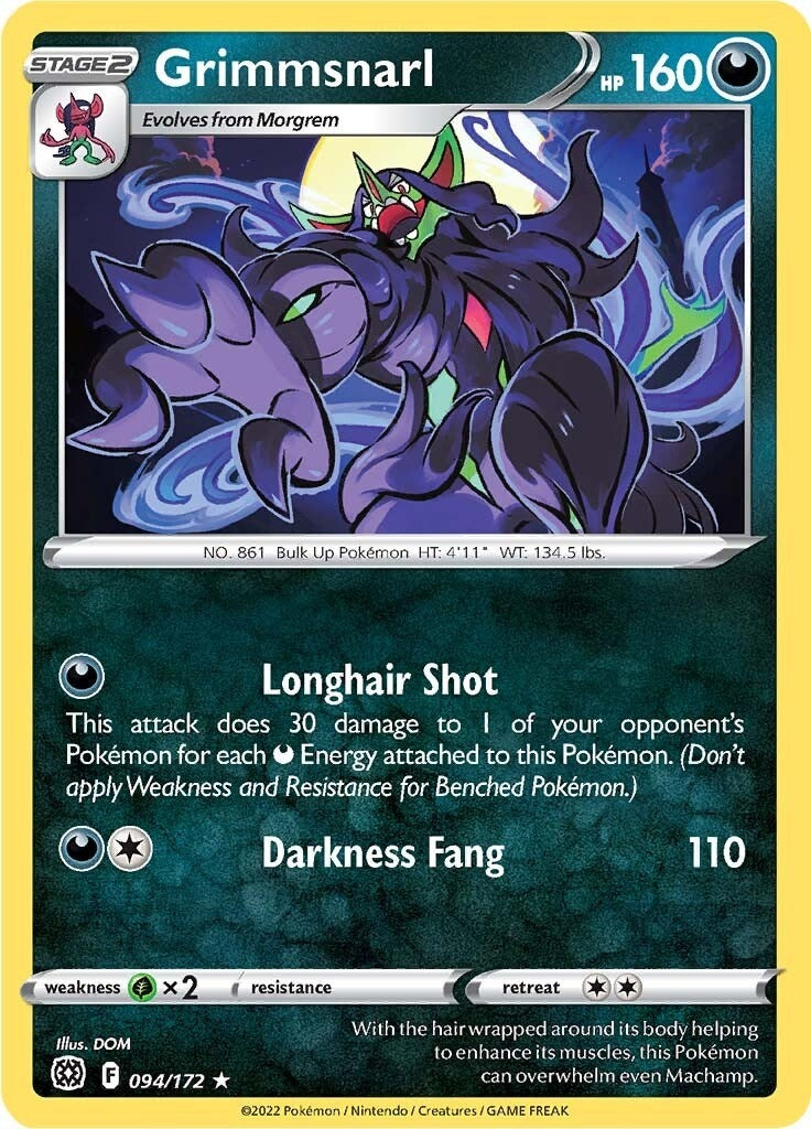 Image for Grimmsnarl (SWSH09: Brilliant Stars) (094/172) - Pokemon
