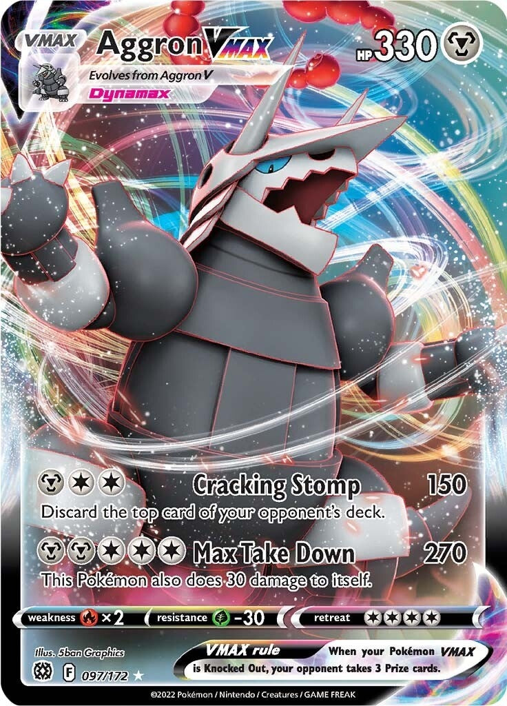 Image for Aggron VMAX (SWSH09: Brilliant Stars) (097/172) - Pokemon