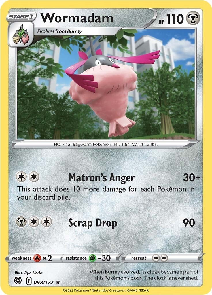 Image for Wormadam (98) (SWSH09: Brilliant Stars) (098/172) - Pokemon