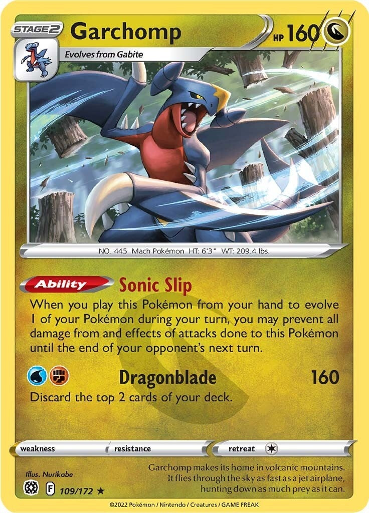 Image for Garchomp (SWSH09: Brilliant Stars) (109/172) - Pokemon