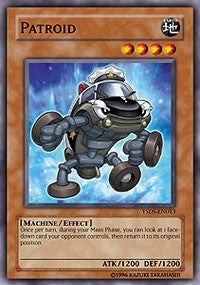 Image for Patroid (Starter Deck: Syrus Truesdale) (YSDS-EN013) - YuGiOh