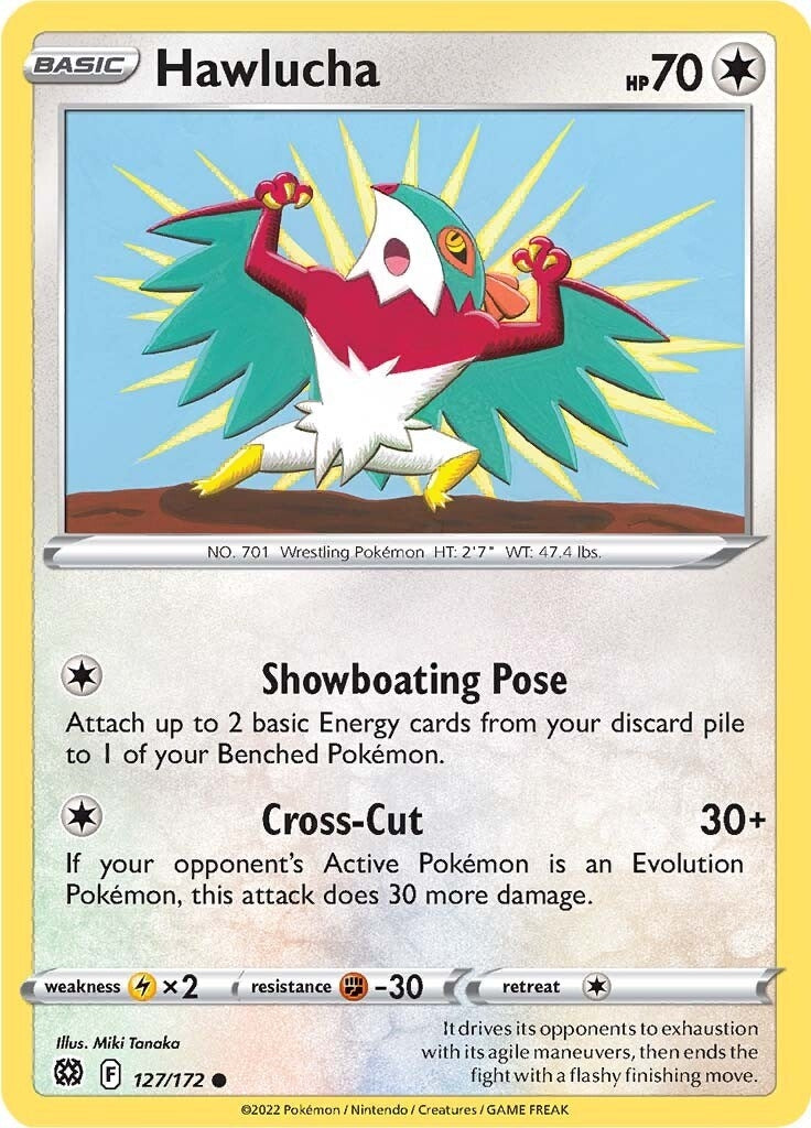 Image for Hawlucha (SWSH09: Brilliant Stars) (127/172) - Pokemon
