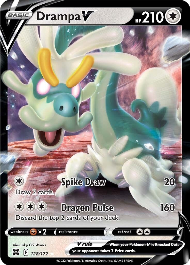 Image for Drampa V (SWSH09: Brilliant Stars) (128/172) - Pokemon
