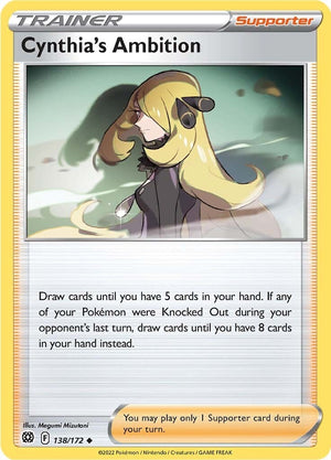Image for Cynthia's Ambition (SWSH09: Brilliant Stars) (138/172) - Pokemon