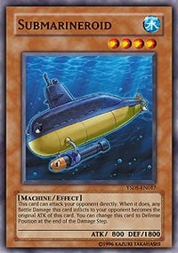 Image for Submarineroid (Starter Deck: Syrus Truesdale) (YSDS-EN017) - YuGiOh