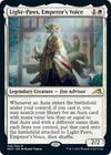 Image for Light-Paws, Emperor's Voice (Promo Pack: Kamigawa: Neon Dynasty) (25) - Magic: The Gathering