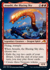 Image for Atsushi, the Blazing Sky (Promo Pack: Kamigawa: Neon Dynasty) (134) - Magic: The Gathering