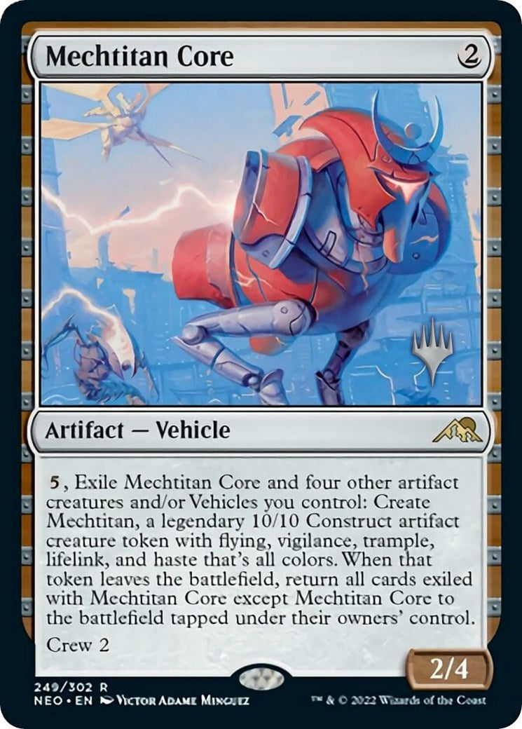 Image for Mechtitan Core (Promo Pack: Kamigawa: Neon Dynasty) (249) - Magic: The Gathering