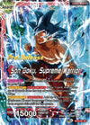 Image for Son Goku // Son Goku, Supreme Warrior (Realm of the Gods Pre-Release Cards) (BT16-001) - Dragon Ball Super: Masters