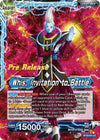 Image for Whis // Whis, Invitation to Battle (Realm of the Gods Pre-Release Cards) (BT16-021) - Dragon Ball Super: Masters