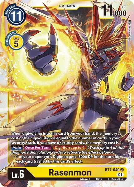 Image for Rasenmon (BT7-040 SR) [Next Adventure]