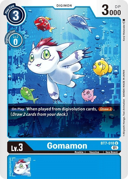 Image for Gomamon (BT7-018 U) [Next Adventure]