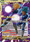 Image for Trunks // SSB Vegeta & SS Trunks, Father-Son Onslaught (Realm of the Gods Pre-Release Cards) (BT16-071) - Dragon Ball Super: Masters