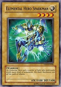 Image for Elemental HERO Sparkman (Starter Deck: Jaden Yuki) (YSDJ-EN008) - YuGiOh
