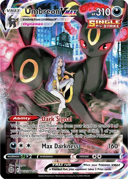 Image for Umbreon VMAX (SWSH09: Brilliant Stars Trainer Gallery) (TG23/TG30) - Pokemon