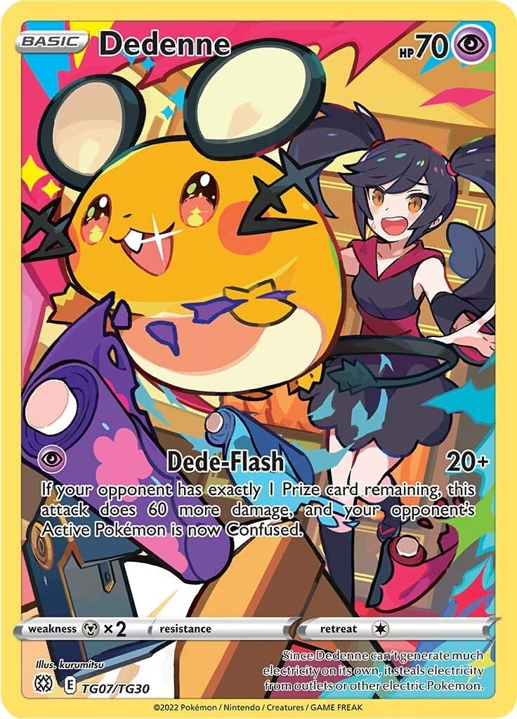 Image for Dedenne (SWSH09: Brilliant Stars Trainer Gallery) (TG07/TG30) - Pokemon