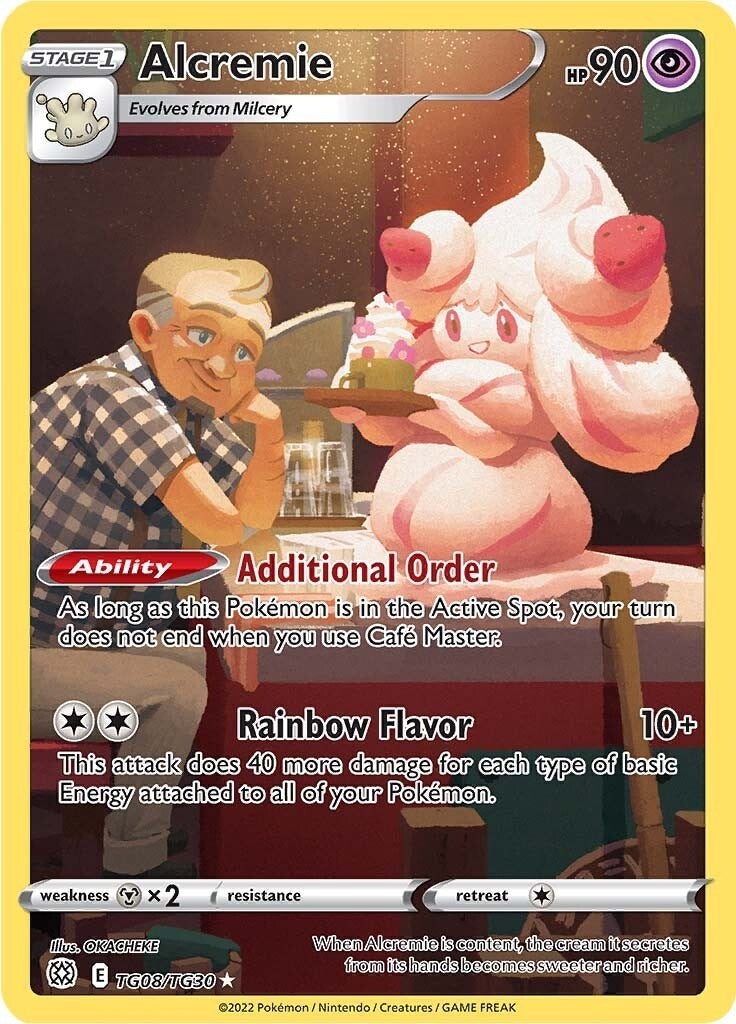 Image for Alcremie (SWSH09: Brilliant Stars Trainer Gallery) (TG08/TG30) - Pokemon