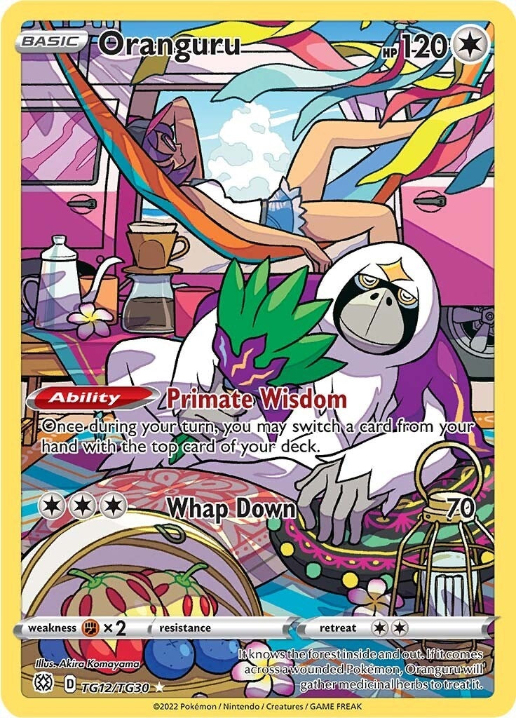 Image for Oranguru (SWSH09: Brilliant Stars Trainer Gallery) (TG12/TG30) - Pokemon