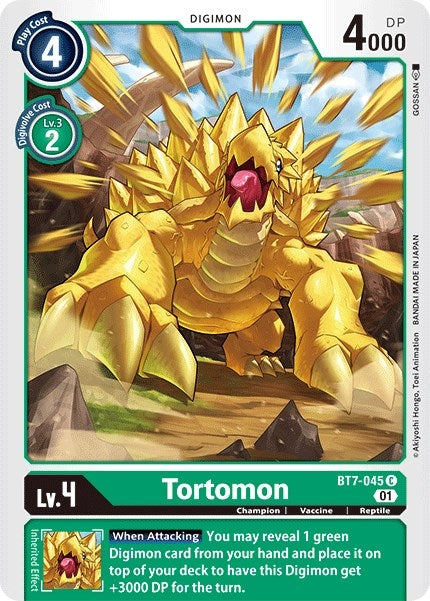 Image for Tortomon (BT7-045 C) [Next Adventure]