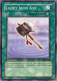 Image for Lucky Iron Axe (Starter Deck: Jaden Yuki) (YSDJ-EN032) - YuGiOh