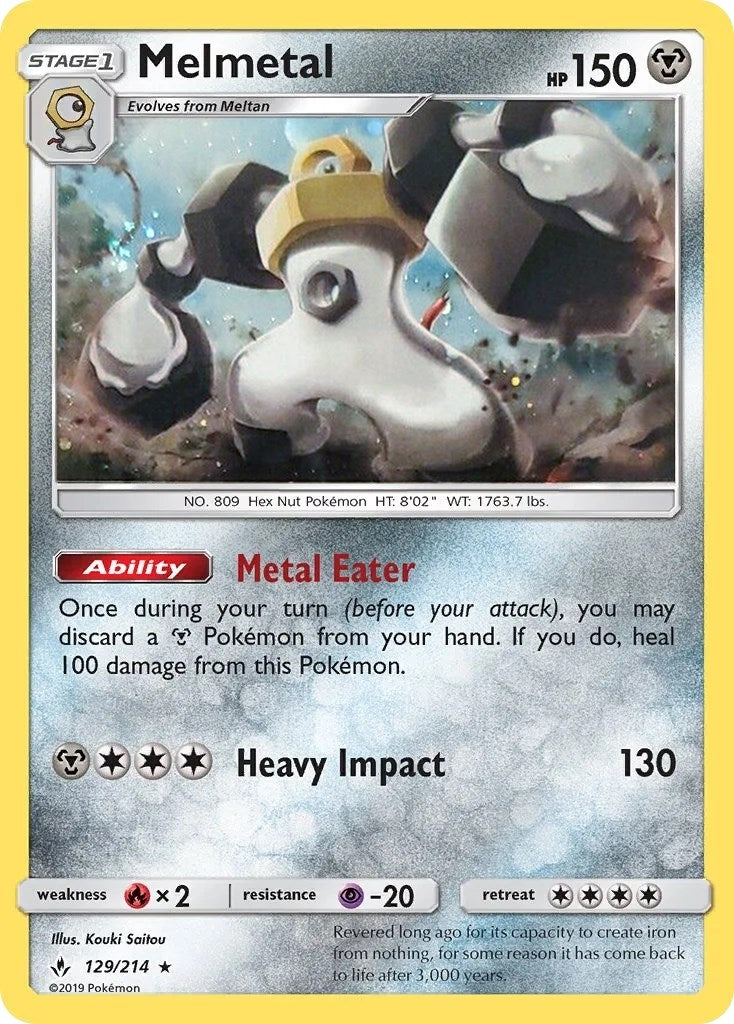 Image for Melmetal - 129/214 (Cosmos Holo) (Blister Exclusives) (129/214) - Pokemon