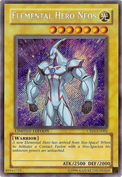 Image for Elemental HERO Neos (2006 Collectors Tin) (CT03-EN001) - YuGiOh