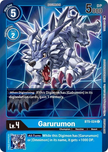 Image for Garurumon (Event Pack 2) (BT05) (5024)