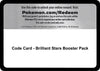 Image for Code Card - Brilliant Stars Booster Pack - Pokemon