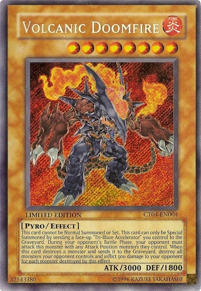 Image for Volcanic Doomfire (2007 Collectors Tin) (CT04-EN004) - YuGiOh