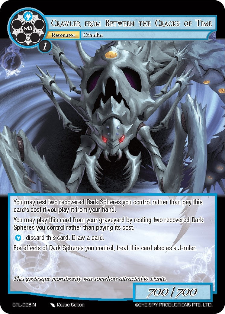 Image for Crawler from Between the Cracks of Time (Game of Gods: Reloaded) (GRL-026) - Force of Will