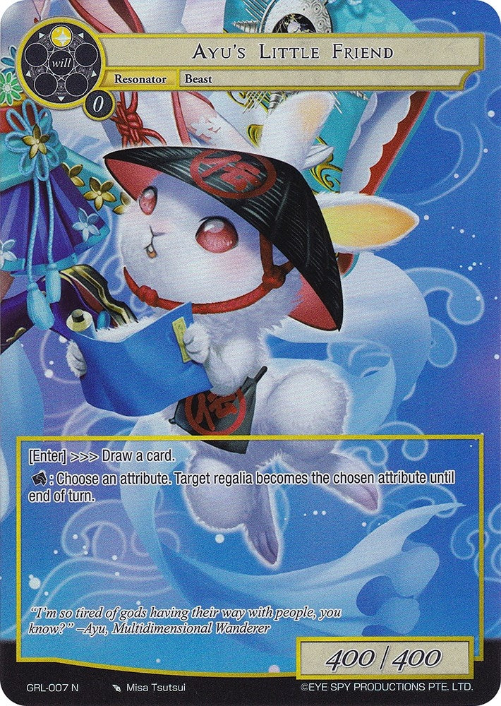 Image for Ayu's Little Friend (Full Art) (Game of Gods: Reloaded) (GRL-007) - Force of Will