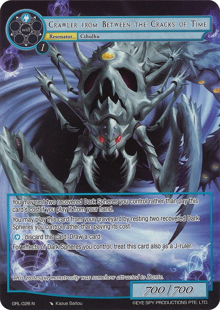 Image for Crawler from Between the Cracks of Time (Full Art) (Game of Gods: Reloaded) (GRL-026) - Force of Will