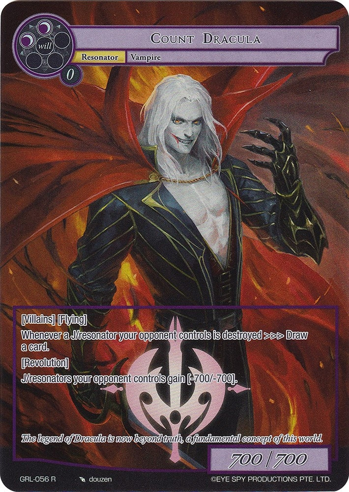 Image for Count Dracula (Full Art) (Game of Gods: Reloaded) (GRL-056) - Force of Will