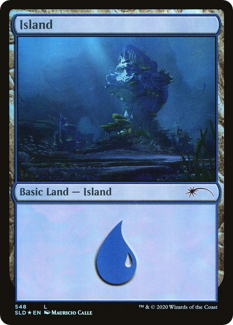 Image for Island (548) (Secret Lair Drop Series) (548) - Magic: The Gathering