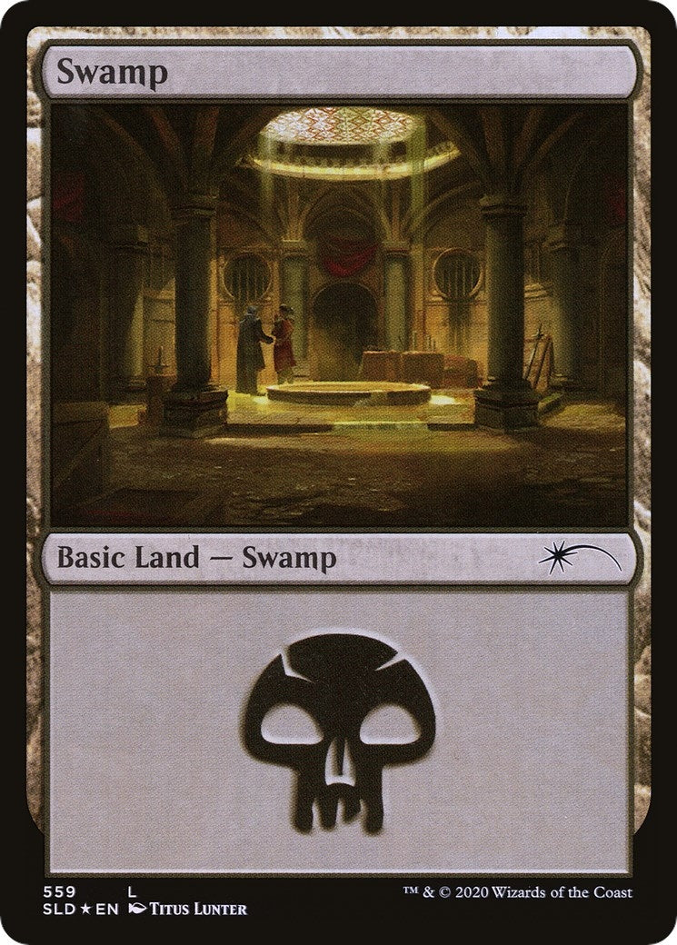 Image for Swamp (559) (Secret Lair Drop Series) (559) - Magic: The Gathering