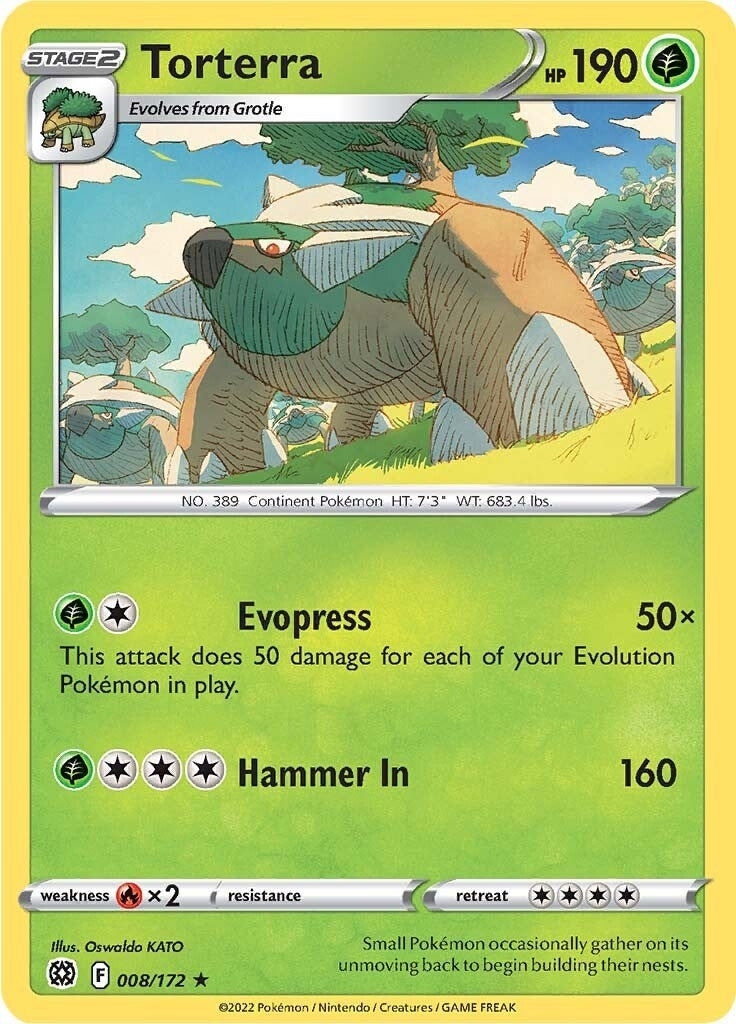 Image for Torterra (Deck Exclusives) (008/172) - Pokemon