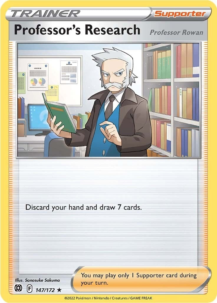 Image for Professor's Research (Deck Exclusives) (147/172) - Pokemon