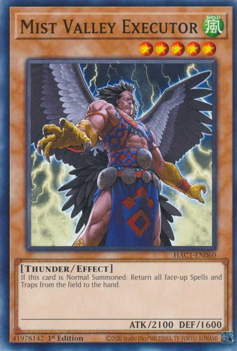 Image for Mist Valley Executor (Hidden Arsenal: Chapter 1) (HAC1-EN060) - YuGiOh
