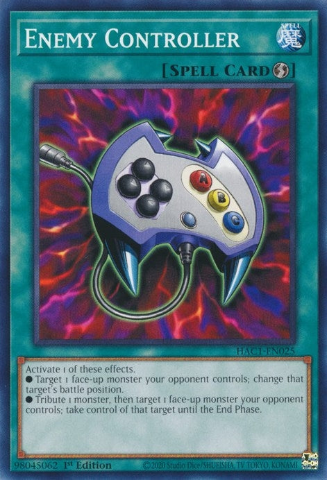 Image for Enemy Controller (Hidden Arsenal: Chapter 1) (HAC1-EN025) - YuGiOh