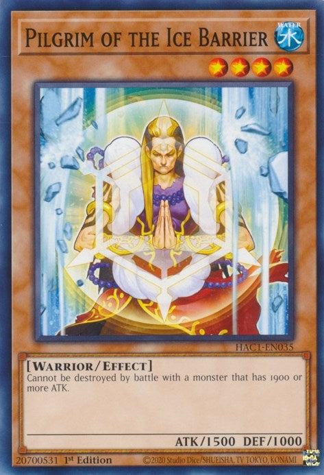 Image for Pilgrim of the Ice Barrier (Hidden Arsenal: Chapter 1) (HAC1-EN035) - YuGiOh