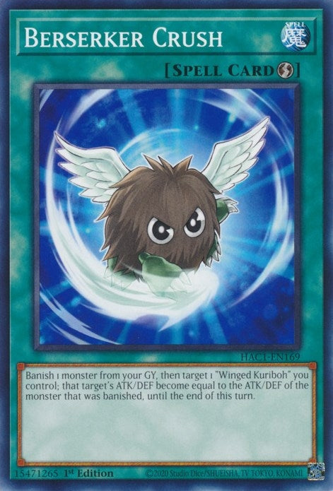 Image for Berserker Crush (Hidden Arsenal: Chapter 1) (HAC1-EN169) - YuGiOh