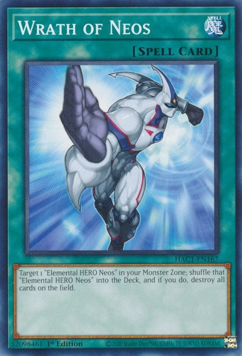 Image for Wrath of Neos (Hidden Arsenal: Chapter 1) (HAC1-EN167) - YuGiOh