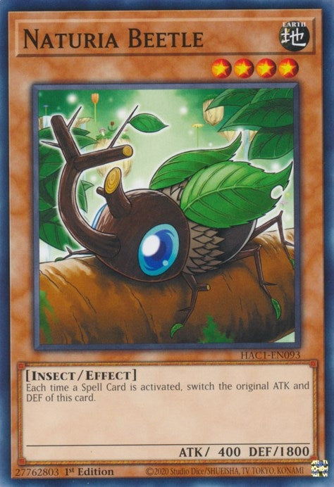 Image for Naturia Beetle (Hidden Arsenal: Chapter 1) (HAC1-EN093) - YuGiOh