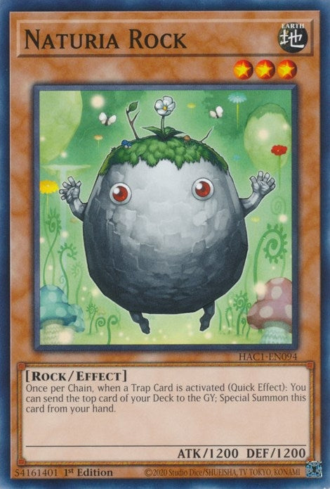 Image for Naturia Rock (Hidden Arsenal: Chapter 1) (HAC1-EN094) - YuGiOh