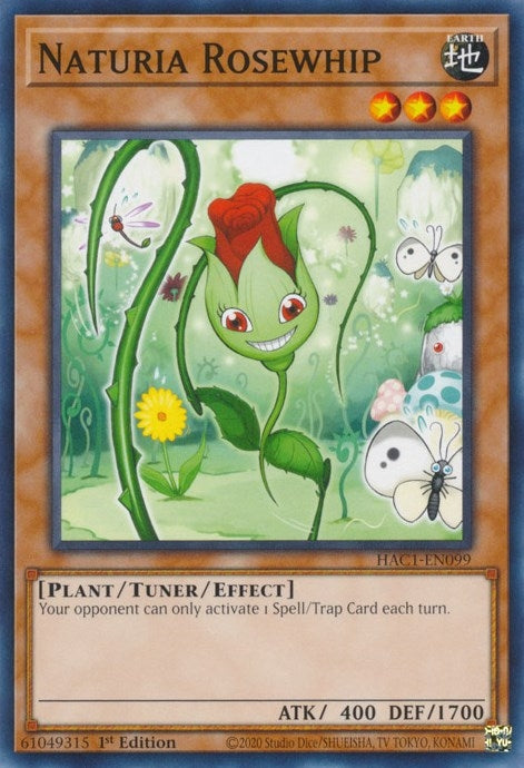 Image for Naturia Rosewhip (Hidden Arsenal: Chapter 1) (HAC1-EN099) - YuGiOh