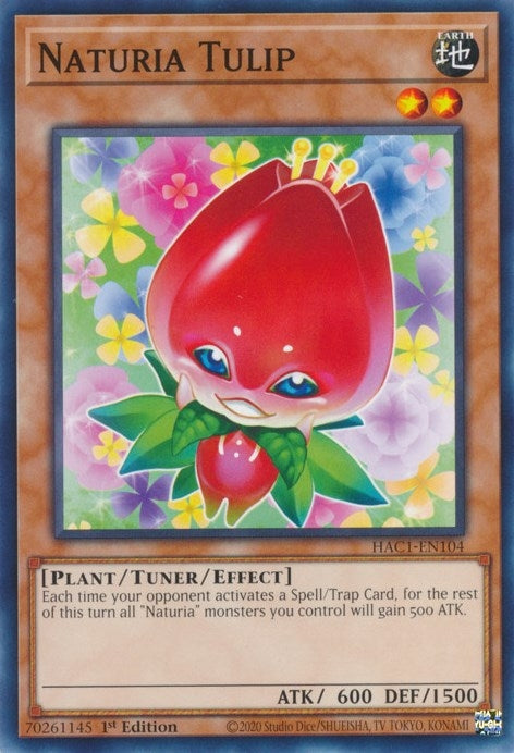 Image for Naturia Tulip (Hidden Arsenal: Chapter 1) (HAC1-EN104) - YuGiOh